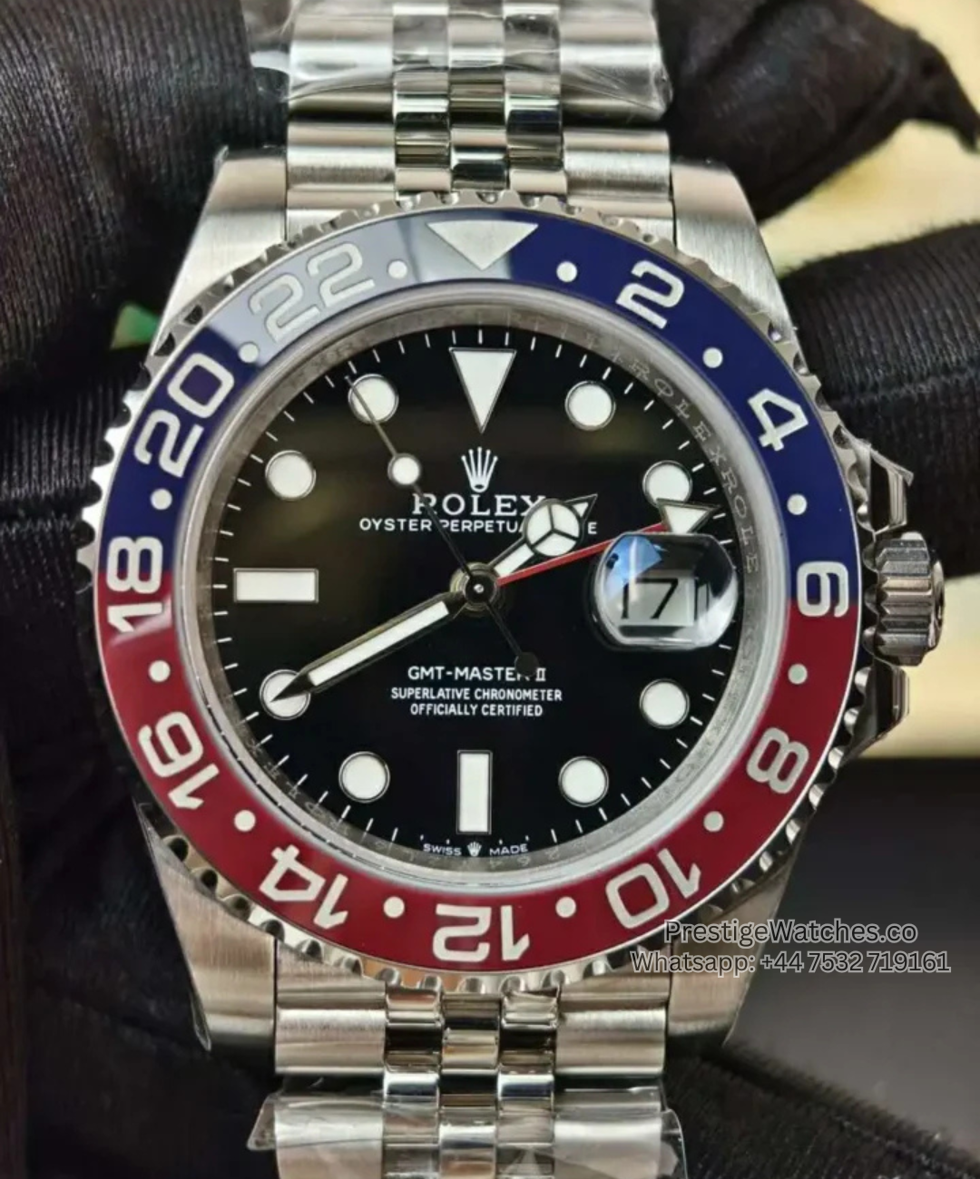 Rolex GMT Master II "Pepsi" Super Clone 16710 40mm 3285 Movement