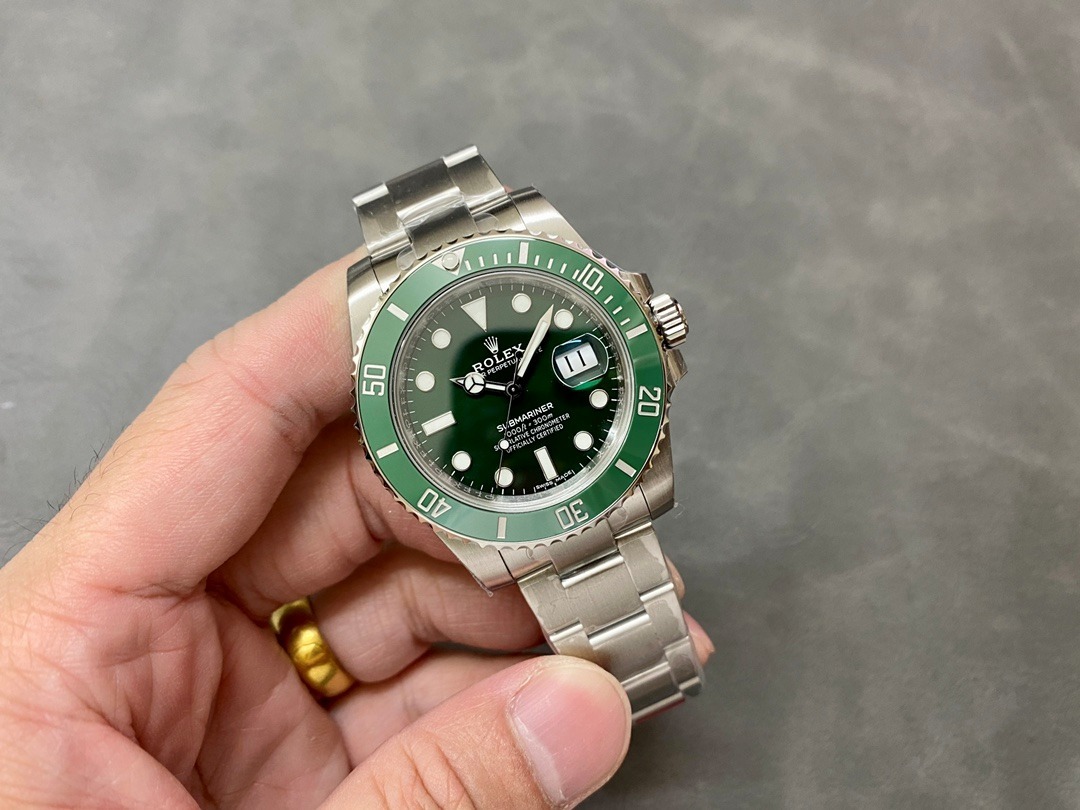Rolex Submariner Green Dial "Hulk" 116610LV Super Clone 3235 Movement - Image 7