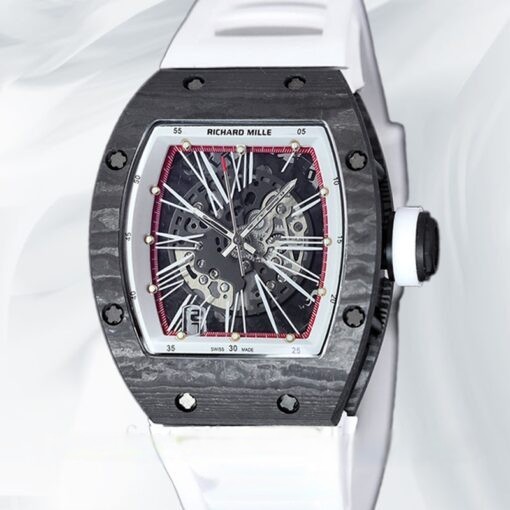 Richard Mille RM 010 Men Automatic Carbon Fiber Watch Super Clone