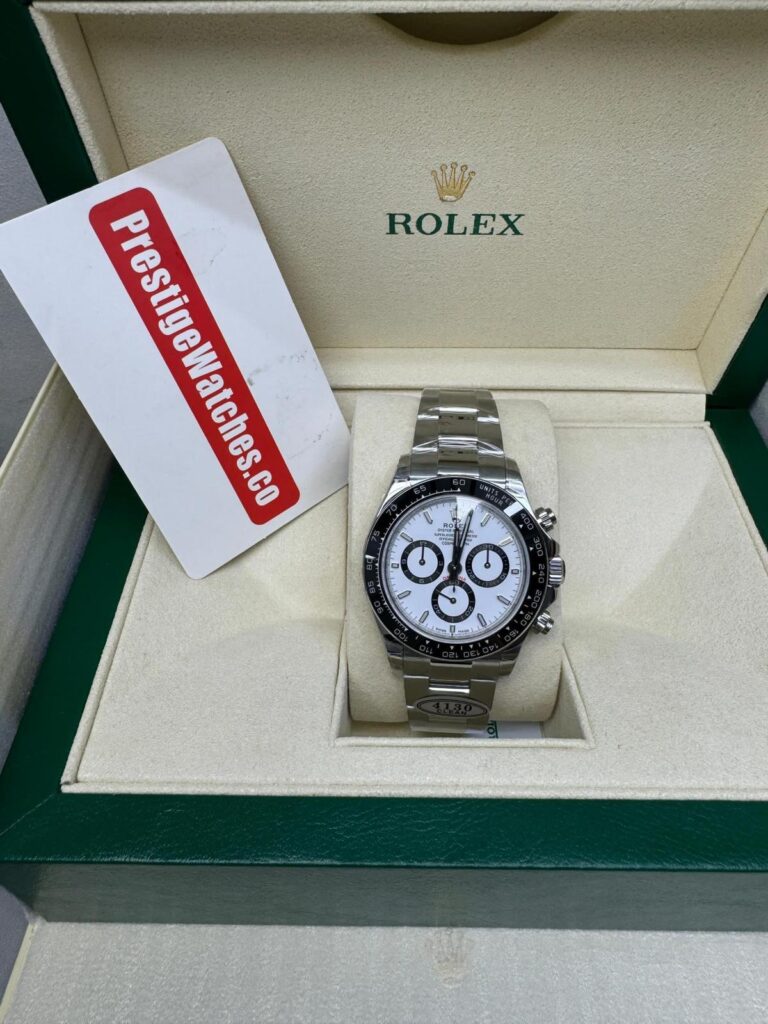 Prestige Watches legit proof tag showcasing authenticity guarantee for luxury timepieces